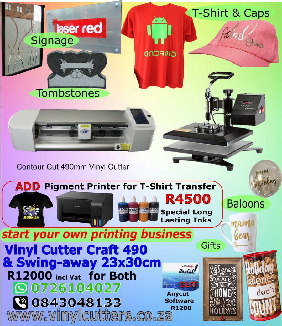 Combo Contour Craft 490 & Swing Away 23x30cm