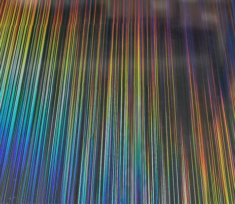 Vinyl HTV Pattern Holographic Silver stripe