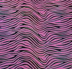 Vinyl HTV Pattern Swirls Pink & Black
