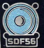 Vinyl HTV PlotterFilms Italy - Glitter Neon Opal Sky Blue SDF56