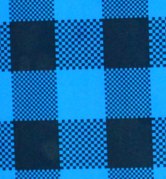 Vinyl HTV Pattern Check Blue & Black