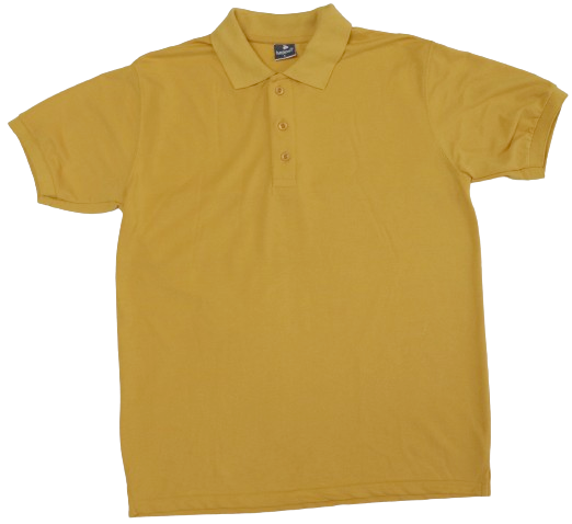 Golfers Cotton Blend 280 gram Mustard Yellow Medium