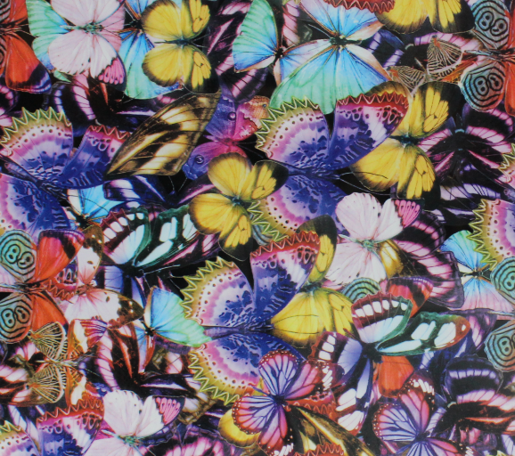 Vinyl HTV Pattern Butterfly Dark