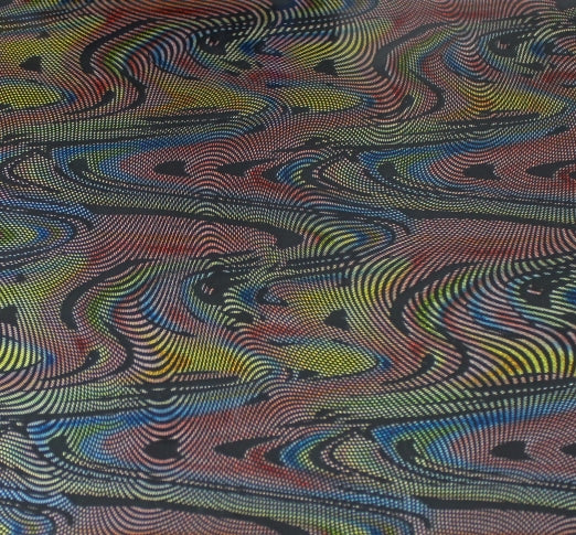 Vinyl HTV Pattern Holo Rainbow River