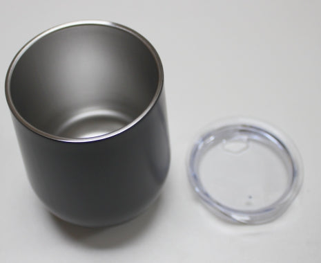 Sippy Cup Double Walled EGG Tumbler - Black 230ml