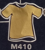 Vinyl HTV Flex PlotterFilms Italy - Metallic Gold M410