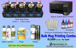 Combo 5 Head Mug press & Sub Printer