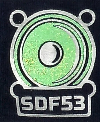 Vinyl HTV PlotterFilms Italy - Glitter Neon Opal Lime SDF53