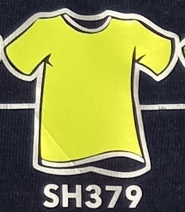 Vinyl HTV Flex PlotterFilms Italy - Shine Neon Metallic Yellow SH379