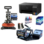 Combo Sublimation Printer with Mug & Plate Press