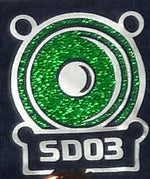 Vinyl HTV PlotterFilms Italy - Stardust Glitter Green SD03