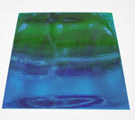 Vinyl Sticker Permanent Holographic Sapphire to Teal CH09 25x30cm 2pcs