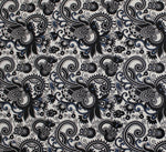 Vinyl HTV Pattern Paisley black