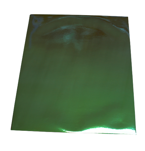 Vinyl Sticker Permanent Holographic Apple to Gold CH13 25x30cm 2pcs