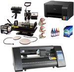 Combo 3 Machine with 8in1 Combo Heat Press