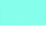 HTV Luminous / Glow in Dark - White turns Blue Green 2pcs 25x30cm