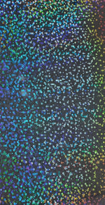 Vinyl HTV Pattern Holographic Bubbles Black