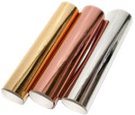 Vinyl Oracal 351 Permanent Signage 300x300mm (3 Sheets)Chrome Silver