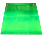 Vinyl Sticker Permanent Holographic Light to Dark Green CH15 25x30cm 2pcs