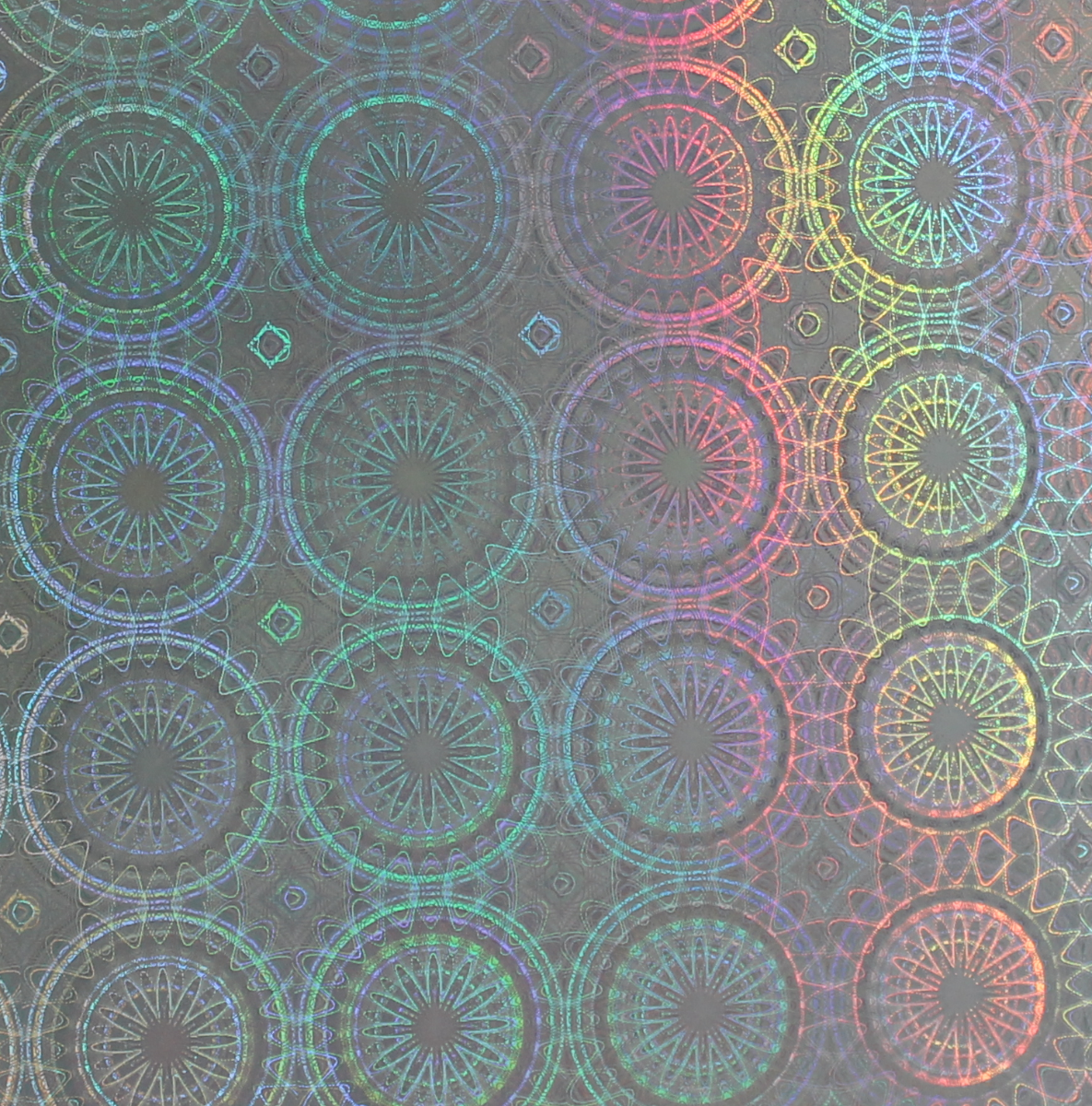 Vinyl CraftSignage - Holograph Rainbow - Pinwheel