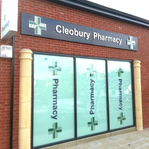 Vinyl Signage Contravision Perforated 2yr