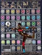 Vinyl HTV PlotterFilms Italy - Glitter Neon Opal Sky Blue SDF56