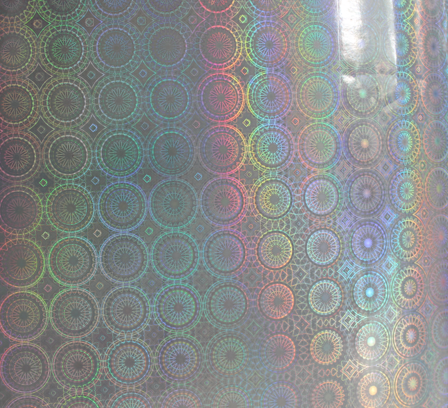 Vinyl CraftSignage - Holograph Rainbow - Pinwheel