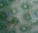 Vinyl HTV Pattern Holographic Petals Green