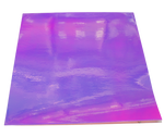 Vinyl Sticker Permanent Holographic Pink to Purple CH04 25x30cm 2pcs