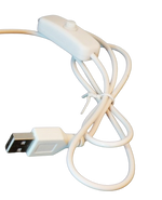 LED Frame Acrylic Round on White Base - for Vinyl or Laser