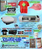 Combo Vinyl Cutter Craft 490 & FreeSub FS380