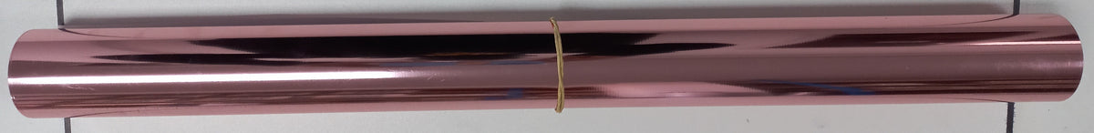 Vinyl HTV Flex PlotterFilms Italy 250mm / 10 inch Chrome Rose Gold