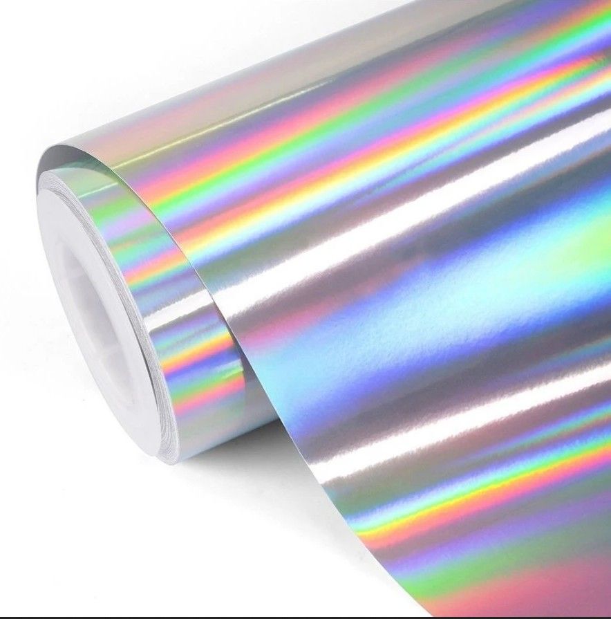Vinyl HTV Holographic Silver