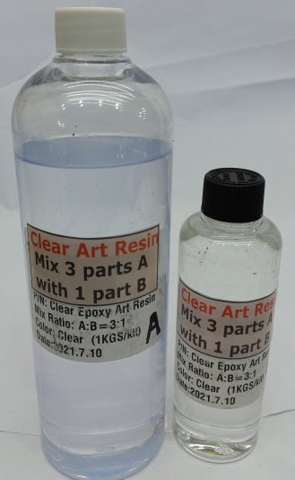 Resin Clear Crystal Art (1L kit)