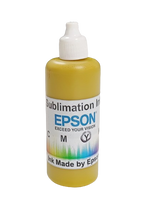 Epson Sublimation Ink 100ml Yellow (Made by Epson)