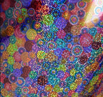 Vinyl HTV Pattern Holographic Speckles Neon Balls