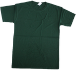 T-shirt 180 gram Bottle-Green X-Small or 16-17yrs