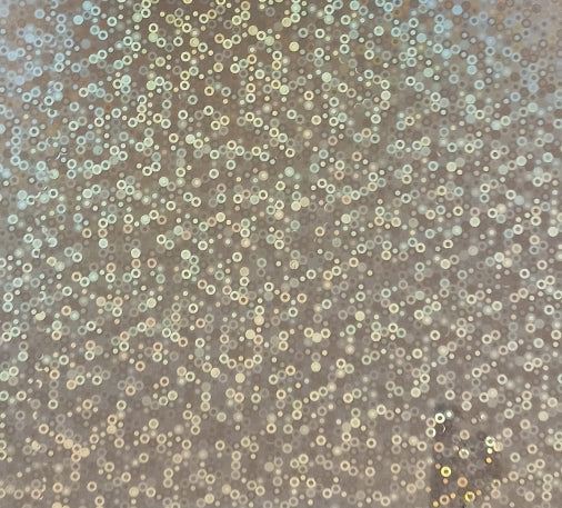 Vinyl HTV Pattern Bubbles Holographic Old Gold