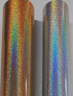 Vinyl HTV Pattern Holographic Speckles Silver