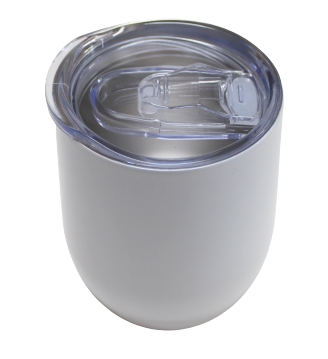 Sippy Cup Double Walled EGG Tumbler -White 230ml