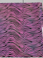 Vinyl HTV Pattern Swirls Pink & Black