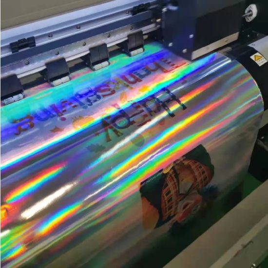 Signage vinyl - Holograph Rainbow 630mm wrap (Plain or Printable outdoor/ indoor /craft)