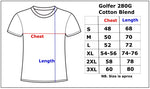 Golfers Cotton Blend 280 gram Mustard Yellow X-Large