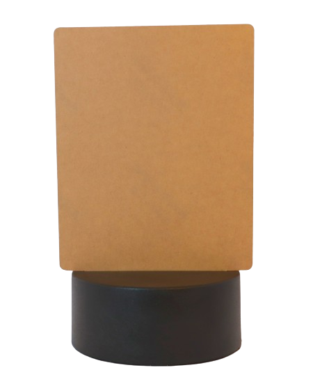 LED Frame Acrylic square on Black Base - for Vinyl or Laser