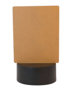 LED Frame Acrylic square on Black Base - for Vinyl or Laser