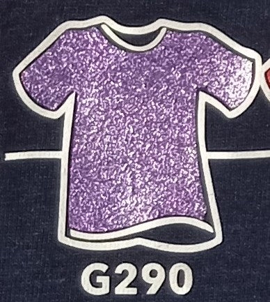 Vinyl HTV Flex PlotterFilms Italy - Flex Soft Glitter Purple G290