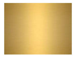 Aluminium A4 Wooden Plaque Gold (+- 300x200mm)