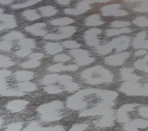 Vinyl HTV Chrome Silver Cheetah