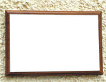 Aluminium A4 Wooden Plaque White (+- 300x200mm)