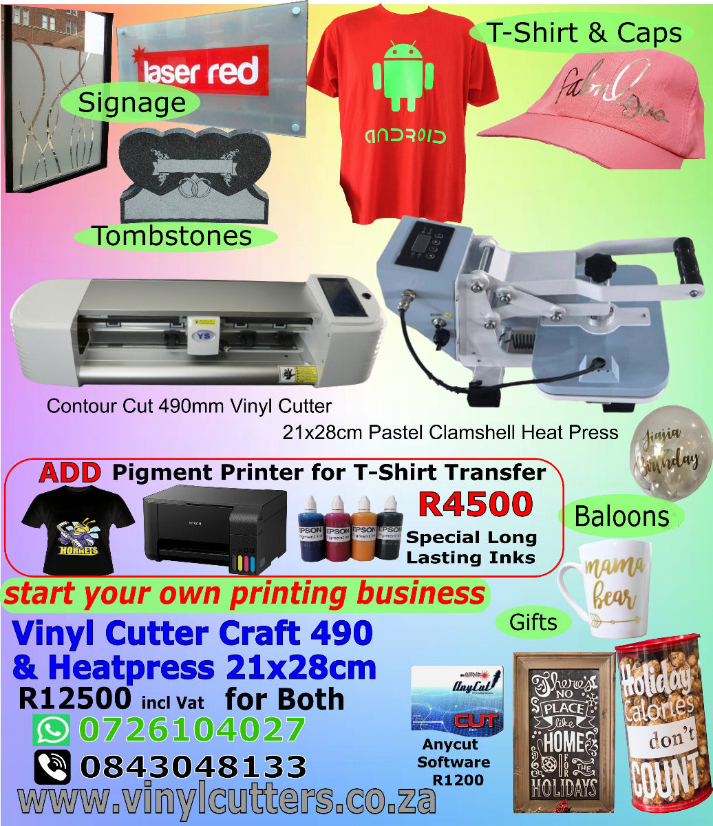 Combo Contour Craft 490 & Pastel Clamshell 21x28cm